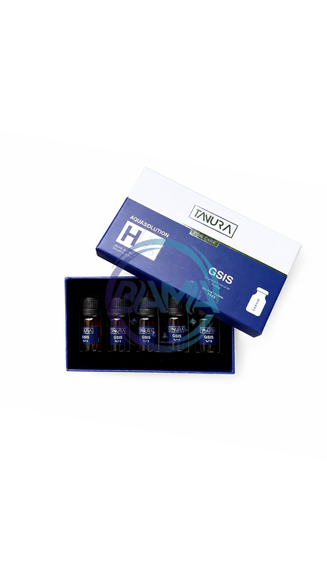 گلایکولیک اسید 7.5 درصد + سالسیلیک اسید 2 درصد آکواسولوشن تنورا TENURA ( ۸ عدد ۵ میل )