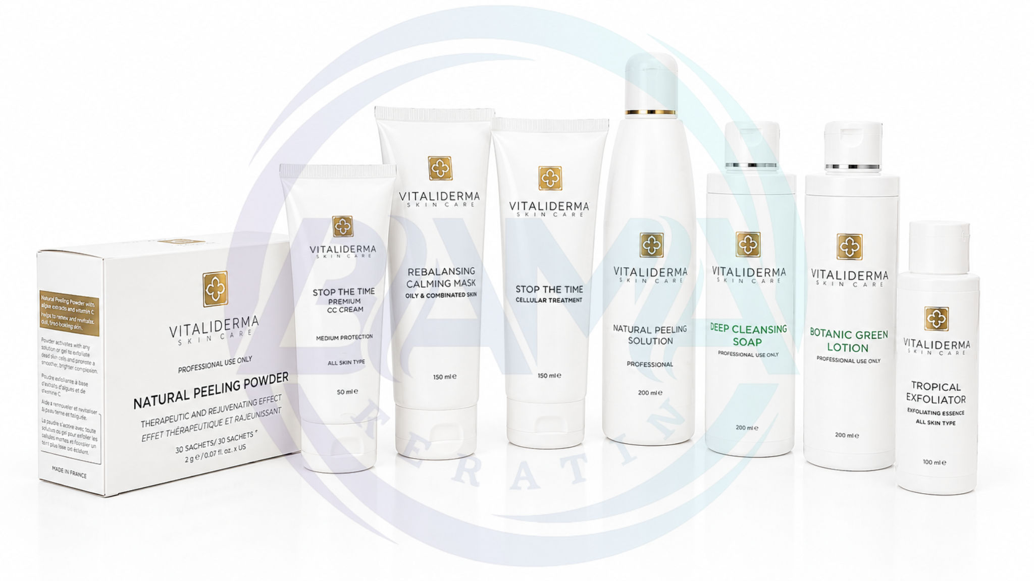 پک A پیلینگ آنزیمی گرین پیل ویتالی درما Natural Peeling Treatme