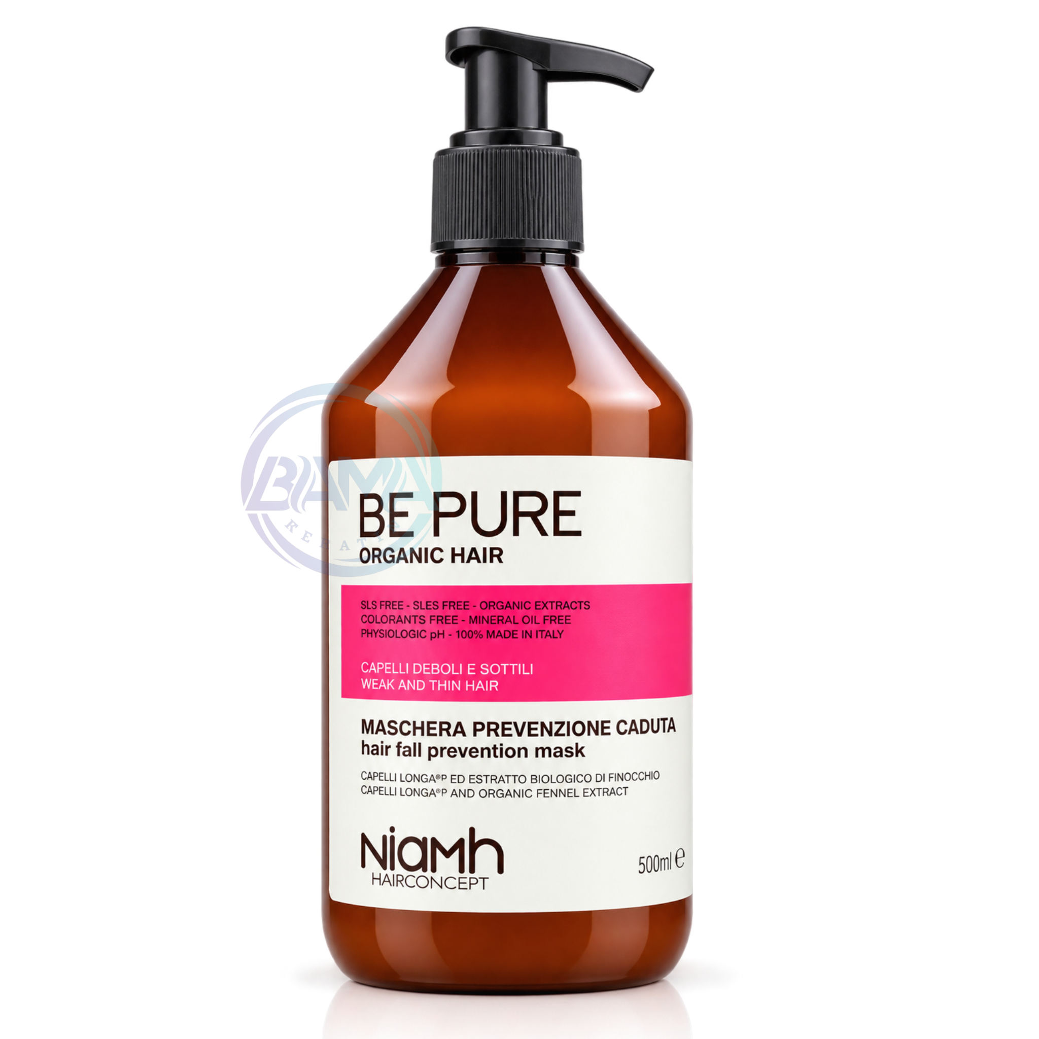 ماسک ضد ریزش  ۵۰۰ میل بی پیور Be pure