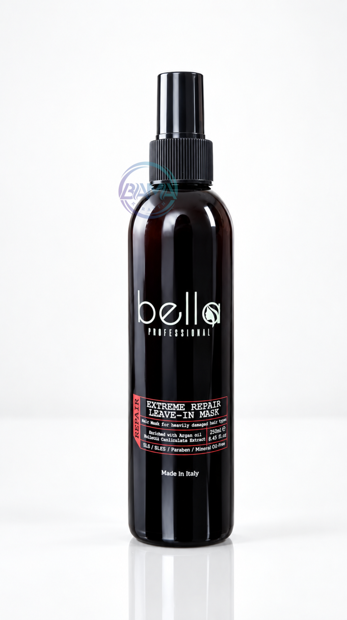 اسپری ماسک مو ترمیم کننده بلا پروفشنال ۱۲ کاره بدون نیاز به ابکشی Extreme Repair Leave- In Mask Bella